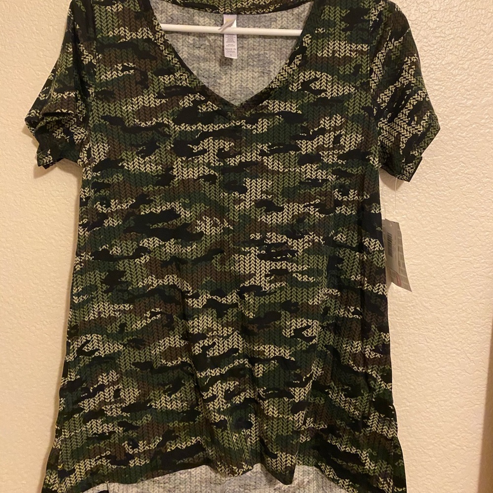 V-neck blouse